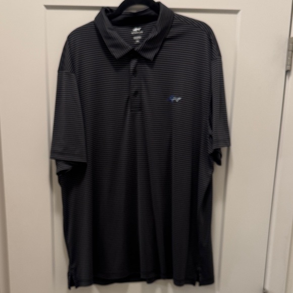 Attack Life by Greg Norman Other - Attack Life by Greg Norman Navy Striped Polo Shirt. 3X. Worn once!